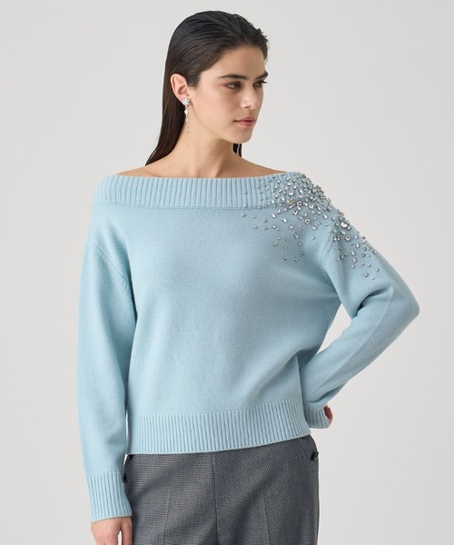 ANAYI（アナイ） ニット セーター スノーフレーク プルオーバー