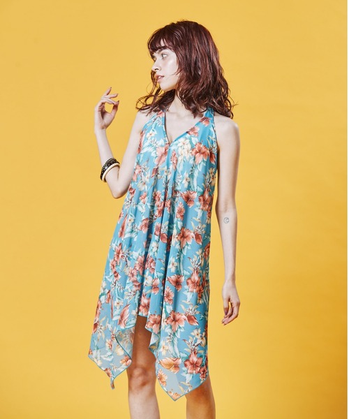 San-ai Resort 三愛水着楽園 パレオワンピースM「San-ai Resort