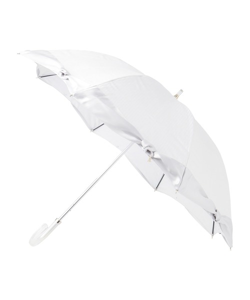 LANVIN en Bleu 傘 晴雨兼用日傘 サテンリボン レディース : ZOZOTOWN