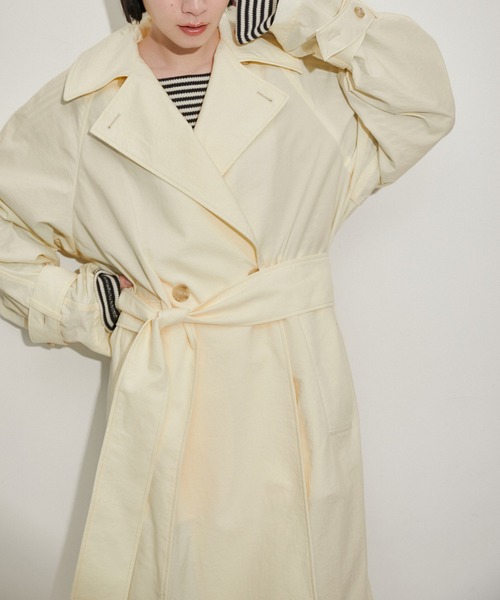 ADAM ET ROPE'（アダムエロペ） トレンチコート コート 「環境配慮