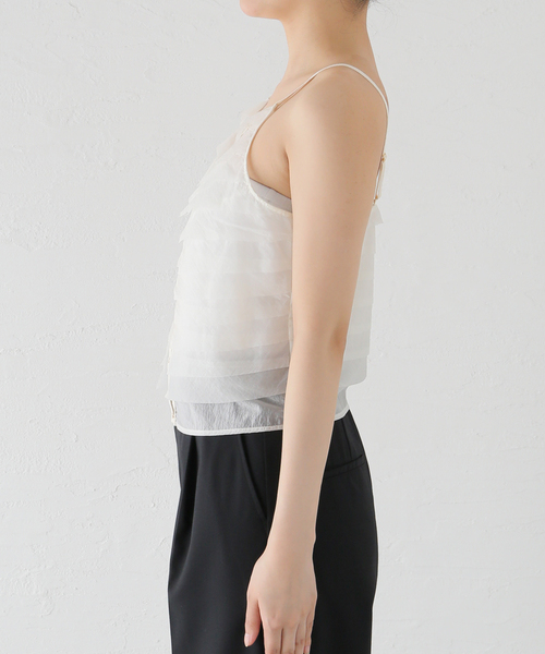 EDIT. FOR LULU（エディットフォールル） キャミソール ティアード