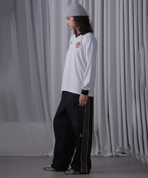 umbro（アンブロ） tシャツ (UMBRO)「ROSE BUD限定」ロングスリーブ