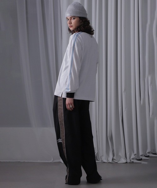 umbro（アンブロ） tシャツ (UMBRO)「ROSE BUD限定」ロングスリーブ