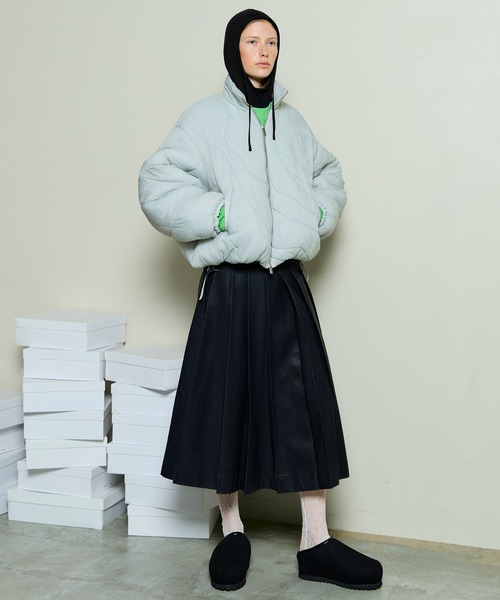 MAISON SPECIAL（メゾンスペシャル） スカート Vegan Leather Midi