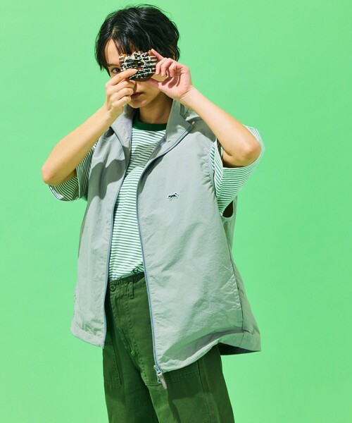 TOWNCRAFT（タウンクラフト） ベスト ジレ 別注 スタンドジップベスト