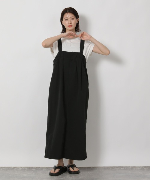 LAKOLE（ラコレ） ワンピース タック入りベルトジャンスカ / 588871