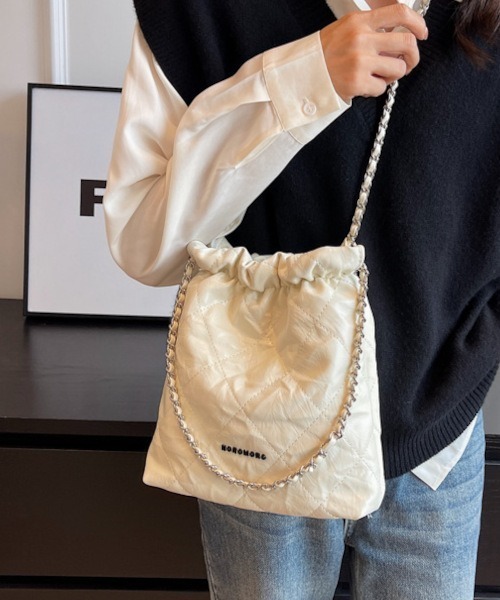 B.I.D. ショルダーバッグ バッグ 「チェーンストラップ」ポシェット