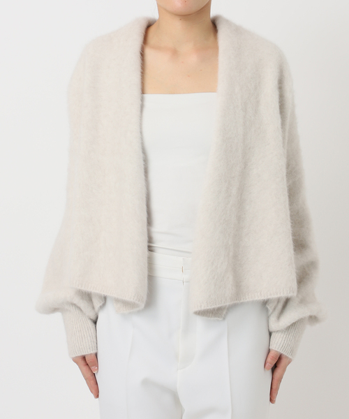 NOBLE（ノーブル） カーディガン FOX/Caファーニットカーディガン