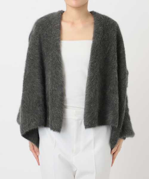 NOBLE（ノーブル） カーディガン FOX/Caファーニットカーディガン