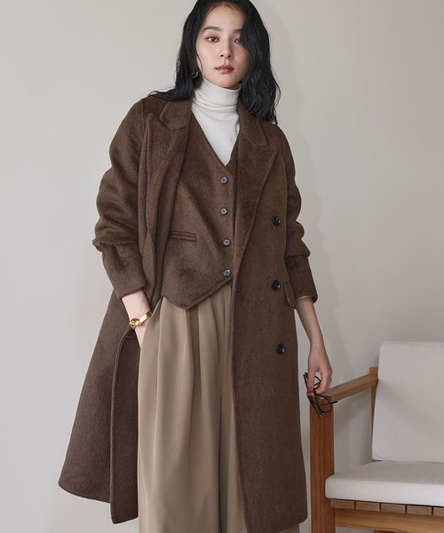 ELFRANK コート チェスターコート 「ウール50％」チェスターコート