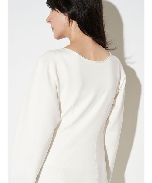 ELENDEEK（エレンディーク） ワンピース フィット＆フレアニット