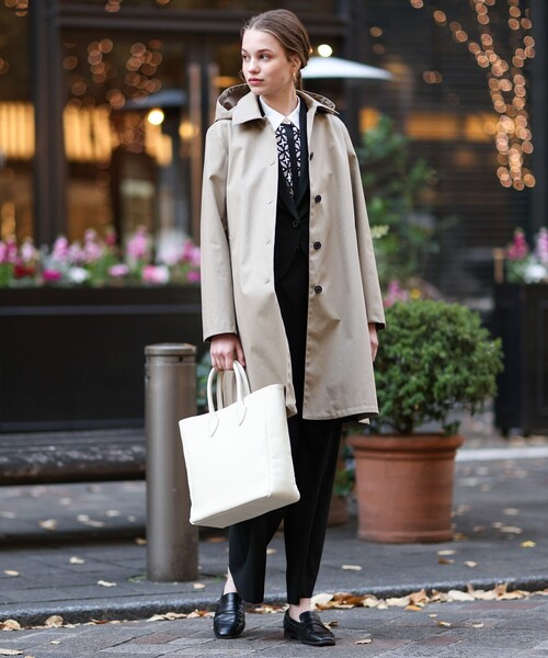 DRESSTERIOR（ドレステリア） ステンカラーコート 34 ベージュ