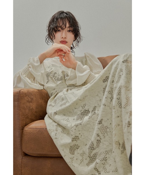 niana（ニアナ） ドレス アシンメトリータックドレス 結婚式