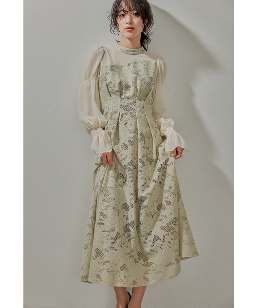 niana（ニアナ） ドレス アシンメトリータックドレス 結婚式