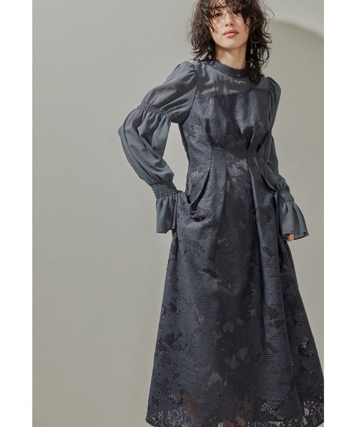 niana（ニアナ） ドレス アシンメトリータックドレス 結婚式