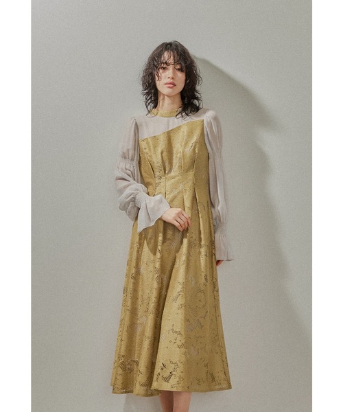 niana（ニアナ） ドレス アシンメトリータックドレス 結婚式