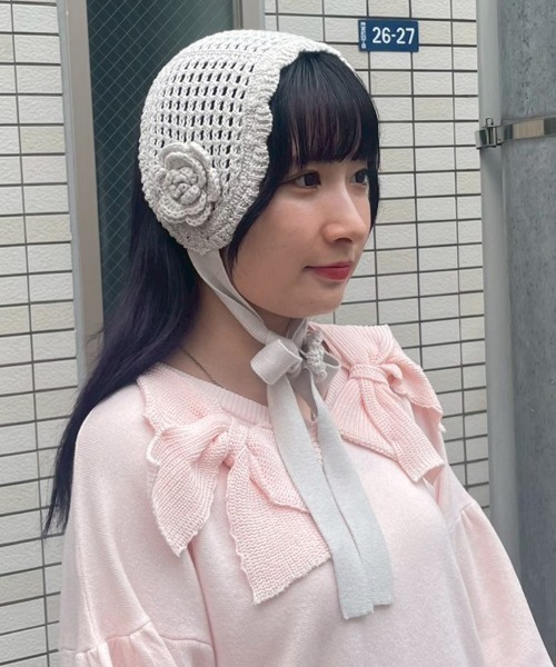 Candy Stripper（キャンディーストリッパー） FLOWER KNIT HEAD ドレス