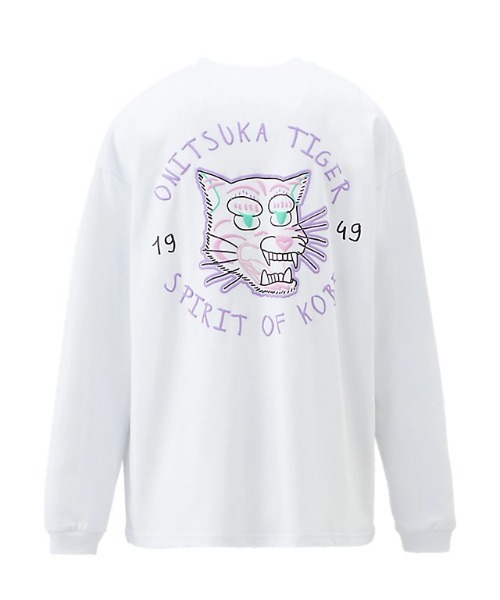 Onitsuka Tiger（オニツカタイガー） tシャツ LONG SLEEVE GRAPHIC TEE