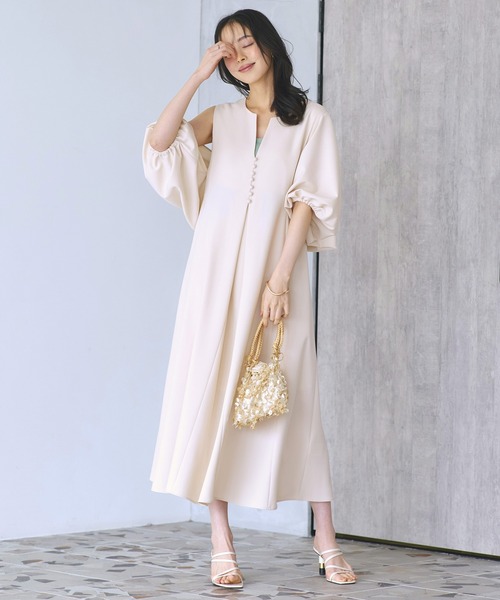 RUIRUE BOUTIQUE（ルイルエブティック） ワンピース 洗える3WAYボレロ