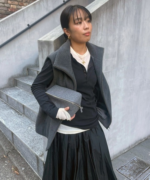 ETRE TOKYO（エトレトウキョウ） tシャツ 「ZOZO限定カラー」ヘンリー