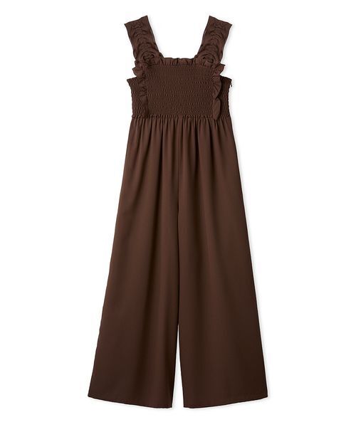 SNIDEL（スナイデル） オールインワン シャーリングフリル