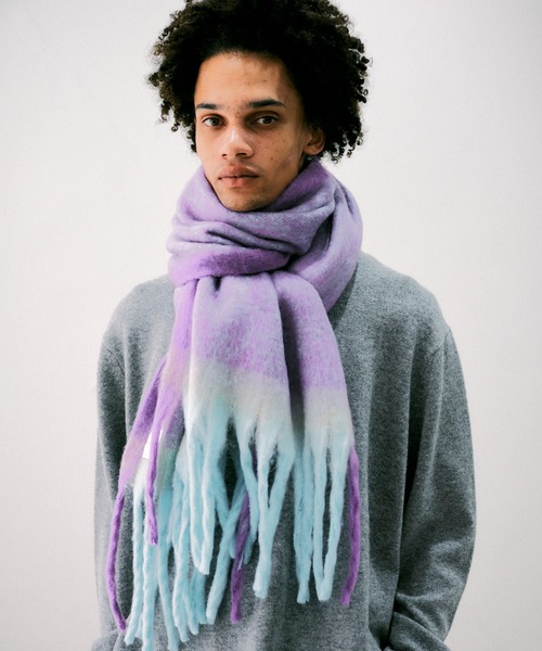 NOISEMAKER（ノイズメーカー） マフラー ストール ポイントカラー