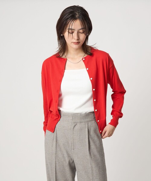 green label relaxing（グリーンレーベルリラクシング） カーディガン