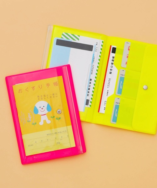 nahe パスポートケース ネーエ トラベルオーガナイザー ネオン