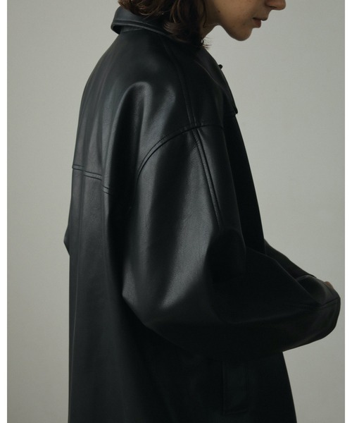 anuke（アンヌーク） ジャケット テーラードジャケット Ecoleather