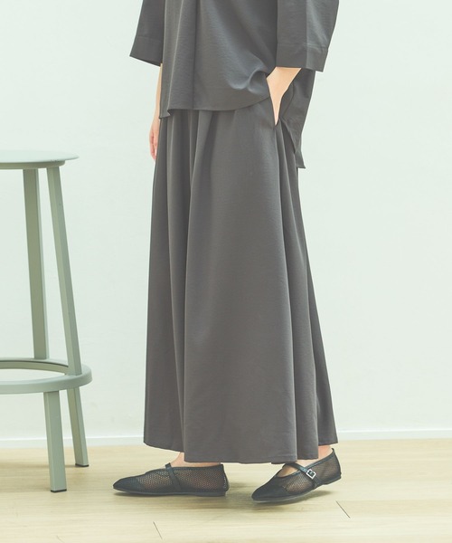 LAKOLE（ラコレ） パンツ 「セットアップ対応・多機能付き」サップ