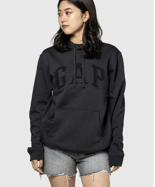 GAP（ギャップ） パーカー ロゴフリース プルオーバーパーカー(ユニ
