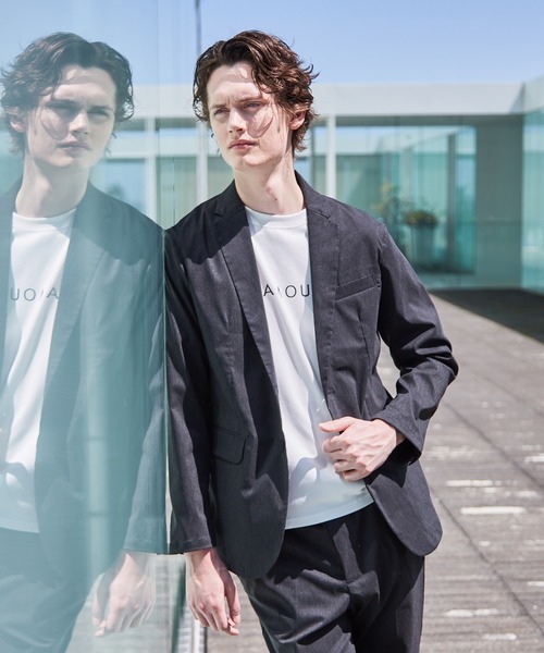 ABAHOUSE GRAY セットアップ 「上下2点セット/セットアップ対応」COOL