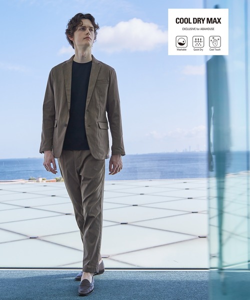 ABAHOUSE GRAY セットアップ 「上下2点セット/セットアップ対応」COOL