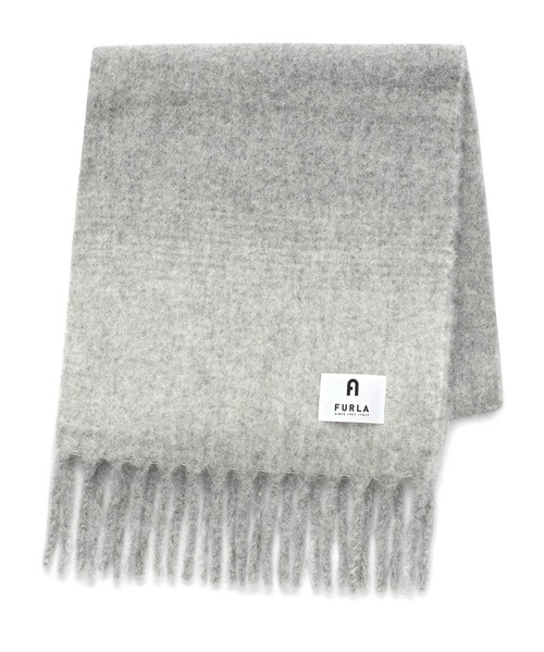 FURLA（フルラ） マフラー ストール ボリュームマフラー ”Black