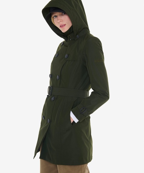 AIGLE（エーグル） トレンチコート コート GORE-TEX 防水 透湿 防風