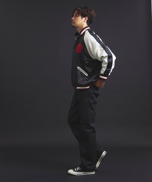 JACKROSE（ジャックローズ） スカジャン B-TRS-Lips＆Tongue