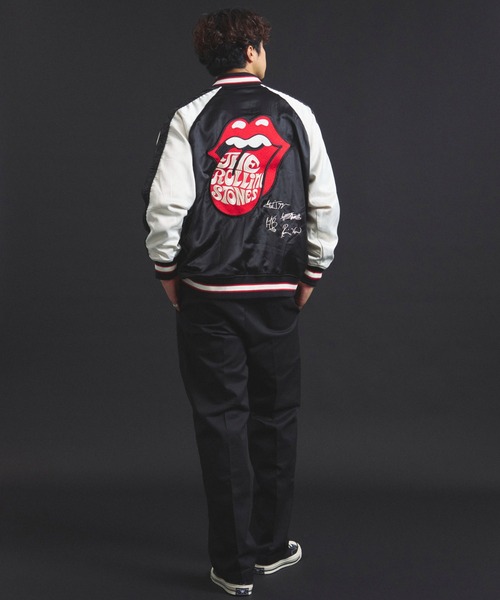 JACKROSE（ジャックローズ） スカジャン B-TRS-Lips＆Tongue