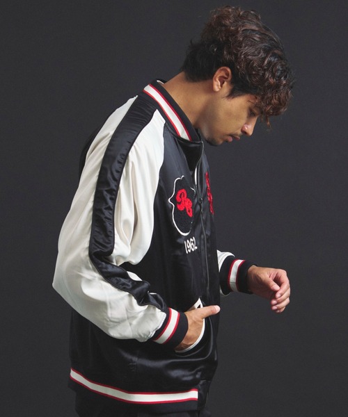 JACKROSE（ジャックローズ） スカジャン B-TRS-Lips＆Tongue