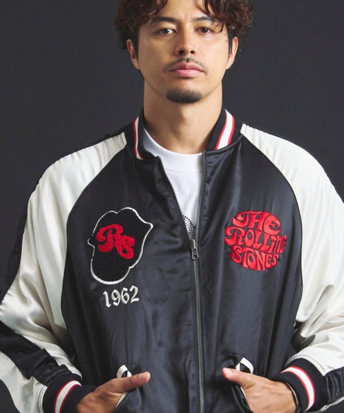 JACKROSE（ジャックローズ） スカジャン B-TRS-Lips＆Tongue