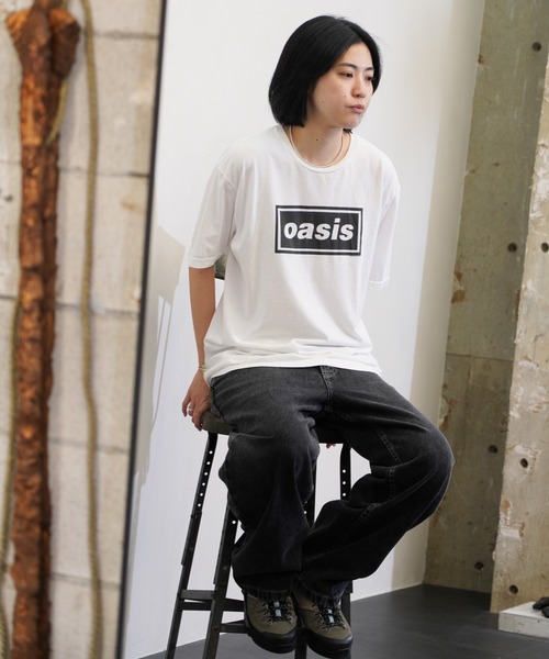 THRIFTY LOOK tシャツ THRIFTY LOOK/スリフティールック 'OASIS' DECCA