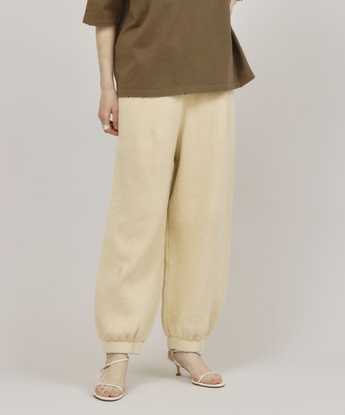 Curensology（カレンソロジー） パンツ /ブークレニットパンツ