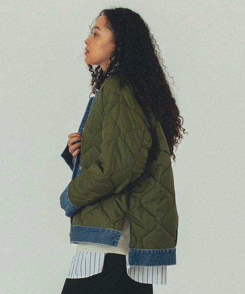 ROSE BUD（ローズバッド） コート アウター (GENE HEAVENS)DENIM x