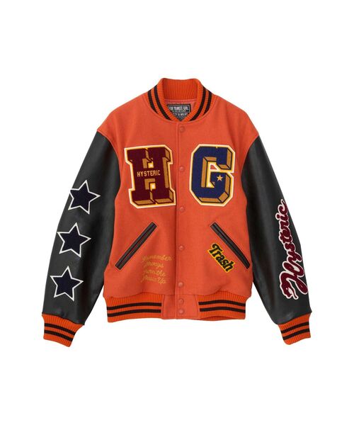 HYSTERIC GLAMOUR（ヒステリックグラマー） スタジャン TURN THE MUSIC