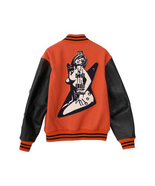 HYSTERIC GLAMOUR（ヒステリックグラマー） スタジャン TURN THE MUSIC