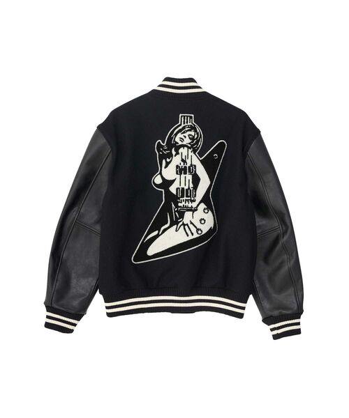 HYSTERIC GLAMOUR（ヒステリックグラマー） スタジャン TURN THE MUSIC