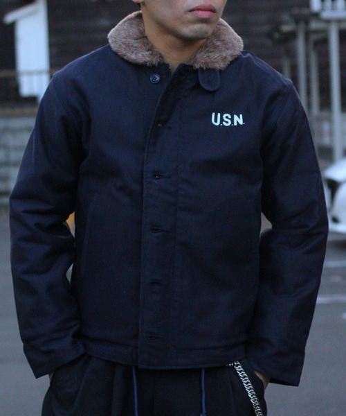 HOUSTON（ヒューストン） ミリタリージャケット モッズコート