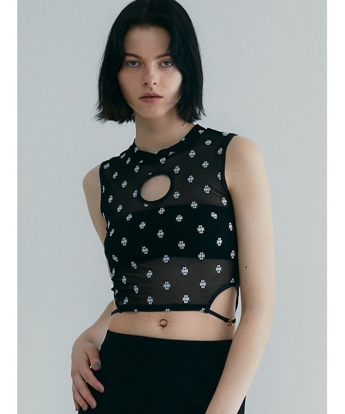 SORIN（ソリン） タンクトップ ノースリーブ SWAN LAKE Cut-out Tank