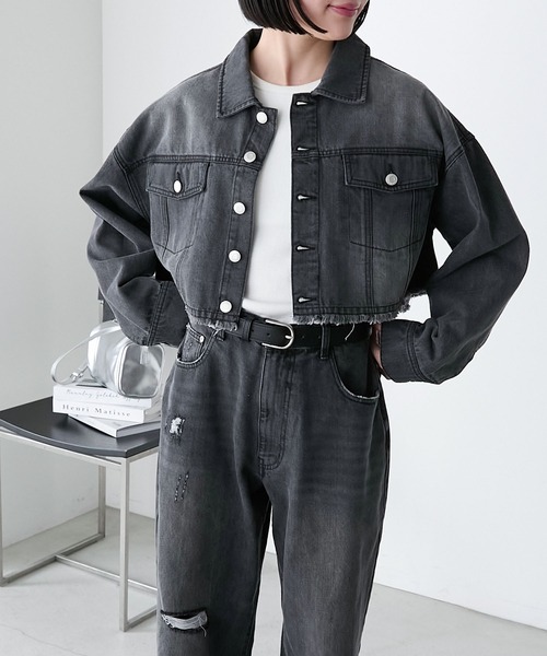 forksy.（フォルクシー） デニムジャケット gジャン 「forksy