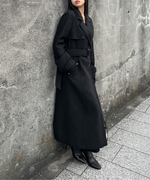 LVEU.（ラブユ） トレンチコート コート 「LVEU.」ウールトレンチ