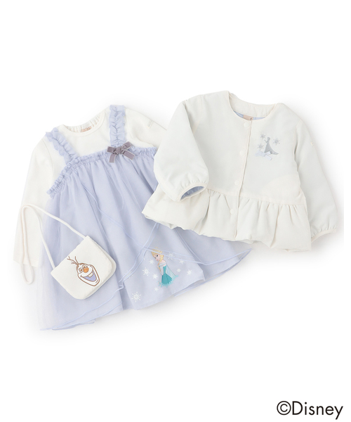 GUCCI（グッチ） 「KIDS」花柄半袖ワンピース 18/24m ベージュ キッズ